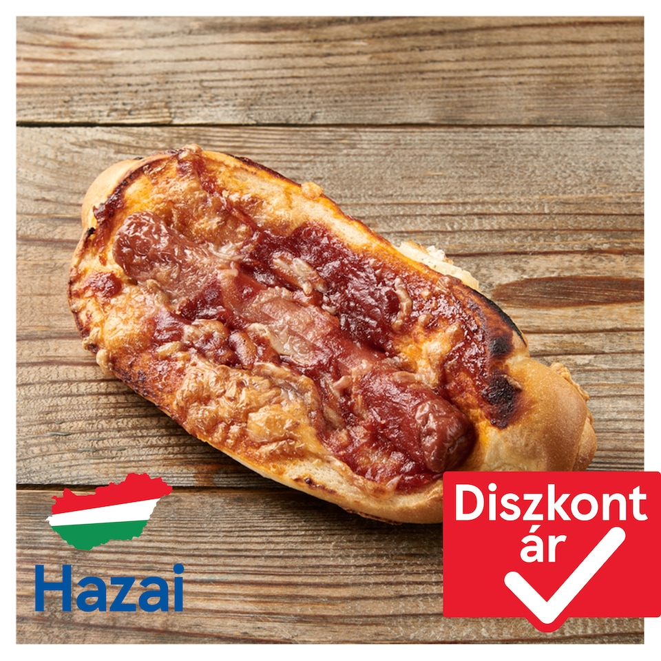 Pizzás csónak 115 g  1. kép