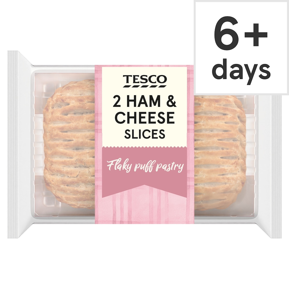 Tesco 2 Ham & Cheese Slices 300g
