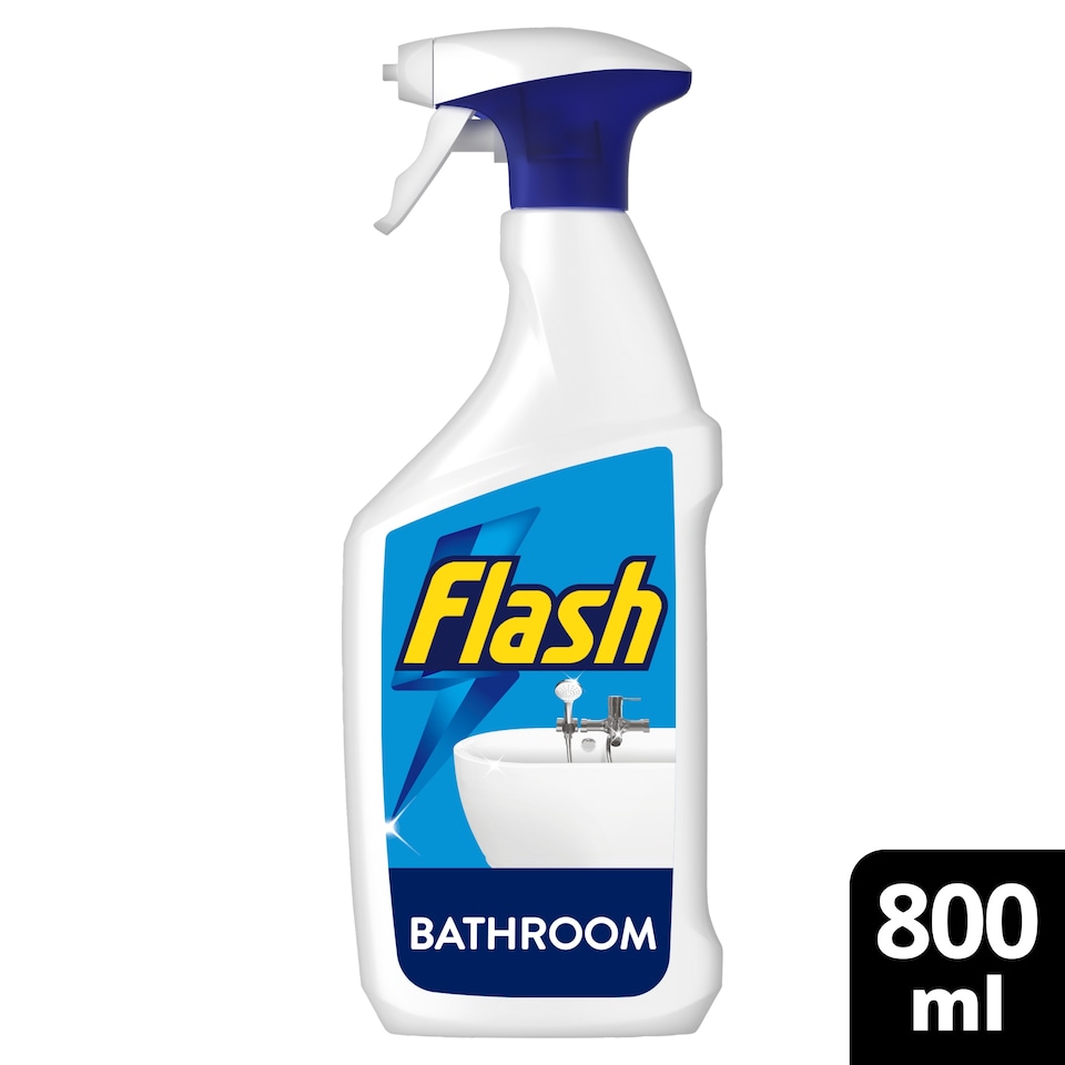 image 1 of Flash Bathroom Cleaning Spray 800Ml