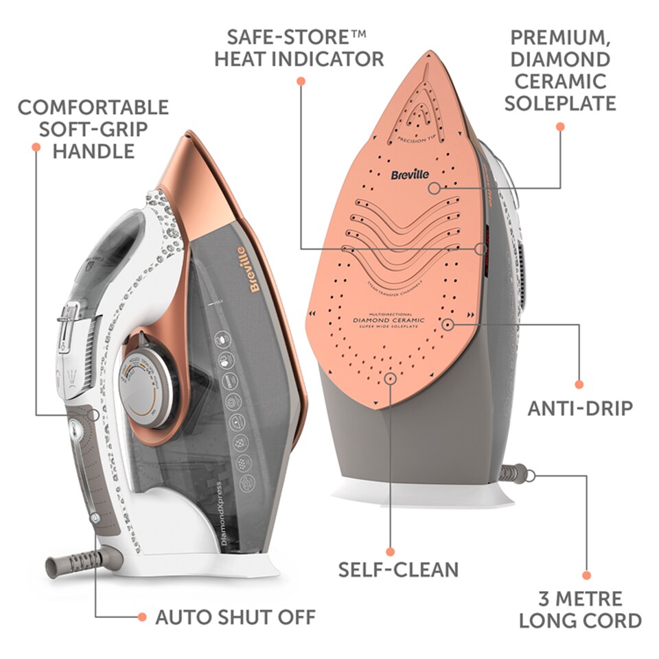 image 1 of Breville Vin401 Diamond Xpress Rose Gold