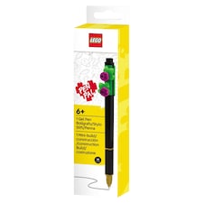 Lego Botanicals Gel Pen with Building Toy Pen Topper Purple Flower