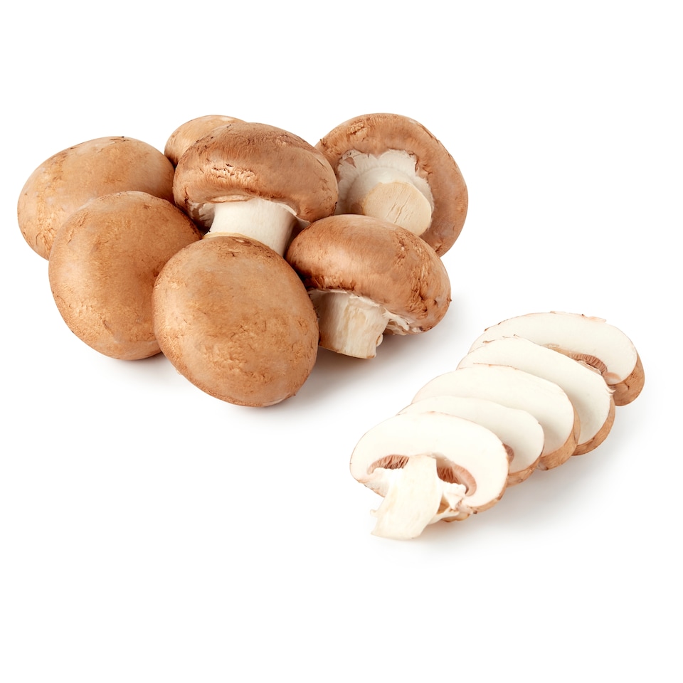 image 1 of Tesco Chestnut Vitamin D Mushrooms 250G