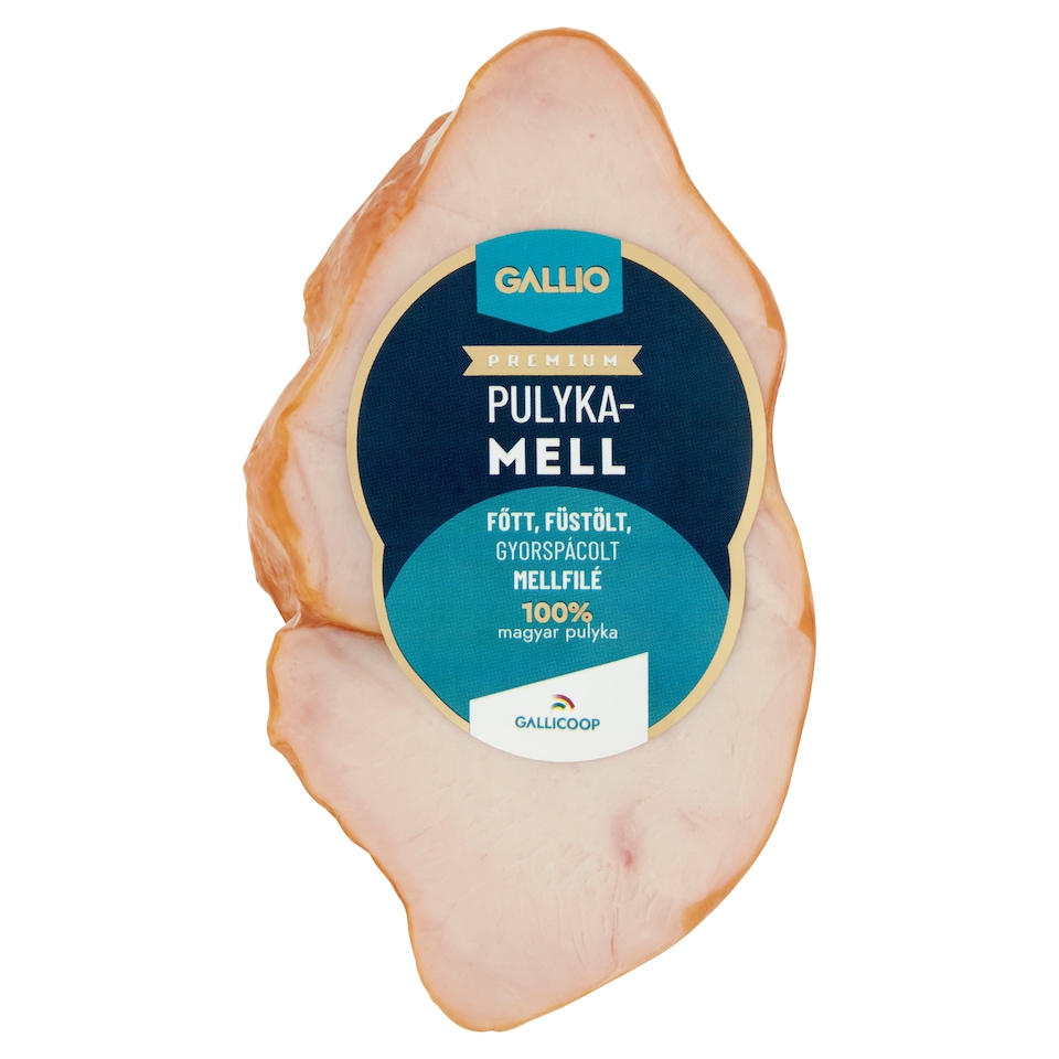 Gallio Prémium főtt, füstölt, gyorspácolt pulykamellfilé  1. kép
