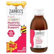 Zarbee's Children's Multivitamins + Immune Support Kids Aged 3+ 120ml