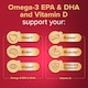 image 2 of Seven Seas Cod Liver Oil Omega-3 Capsules with Maximum Strength Vitamin D - 60s