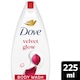 image 1 of Dove Silky Velvet 24hr Moisturisation Body Wash Shower Gel 225ml