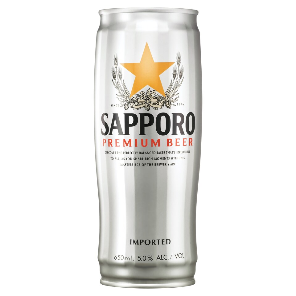 Sapporo Premium Beer 650Ml