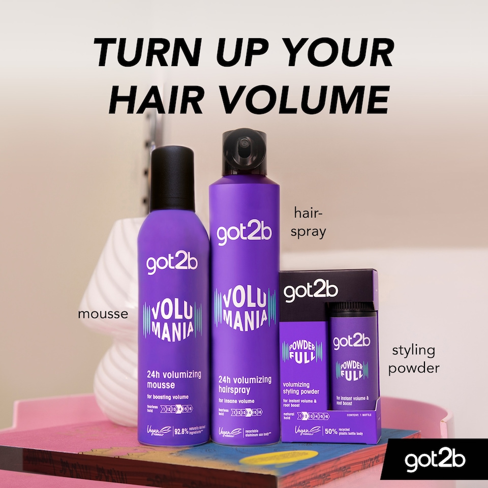 image 1 of Got2b Volumaniac Mousse 250Ml