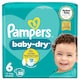 image 1 of Pampers Baby-Dry Size 6 Nappies 33 Pack