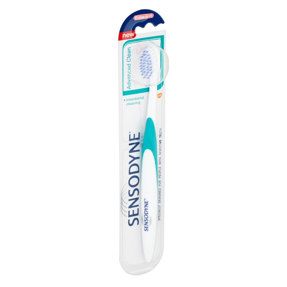 Obrázek 1 pro produkt Sensodyne Advanced Clean Extra Soft zubní kartáček pro citlivé zuby, 1 ks