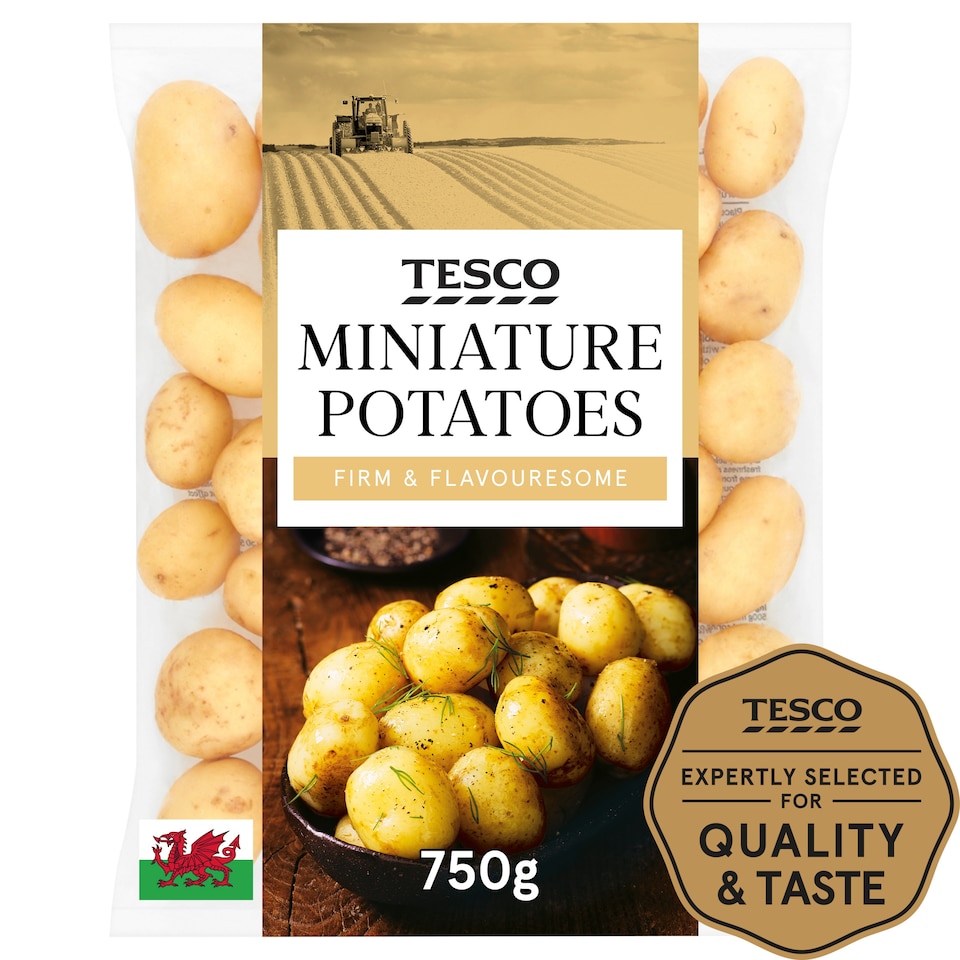 Tesco Welsh Miniature Potatoes 750G