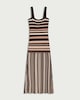 image 4 of The F&F Edit Knitted Striped Maxi Dress in Multi