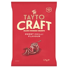 Tayto Craft Sweet Chilli & Roasted Pepper 125G