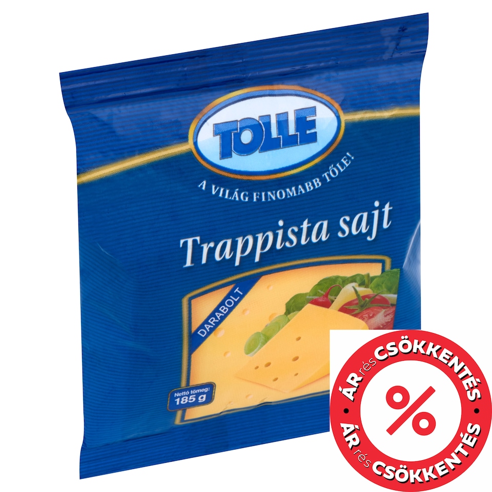 Tolle darabolt trappista sajt 185 g