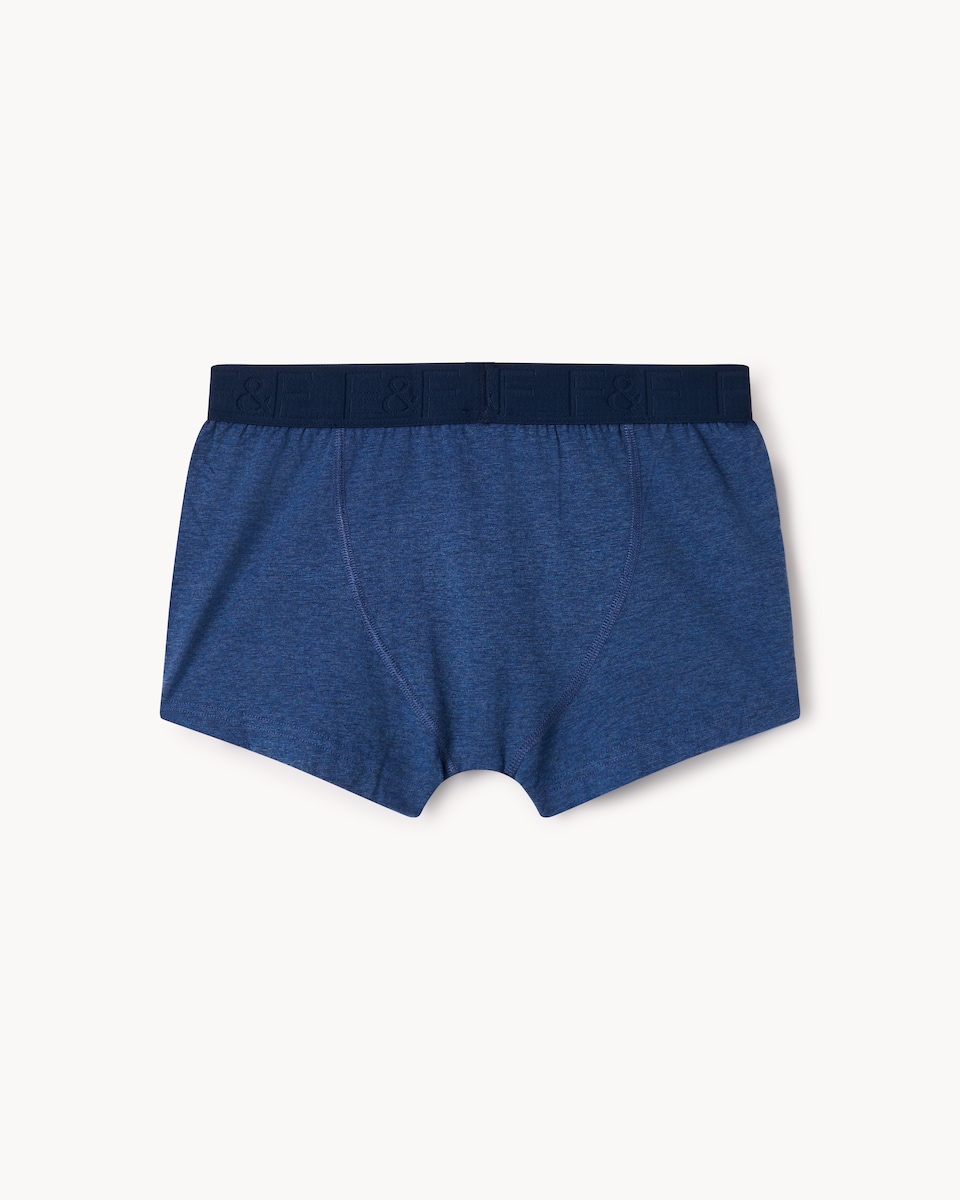 image 1 of F&F 3-Pack Cotton Rich Hipsters in Navy
