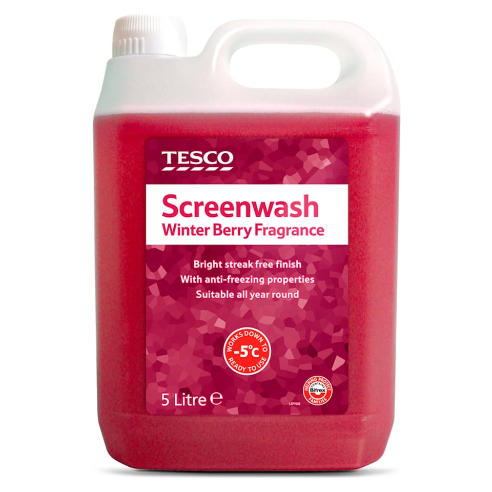 Tesco Winter Berry Screenwash 5L