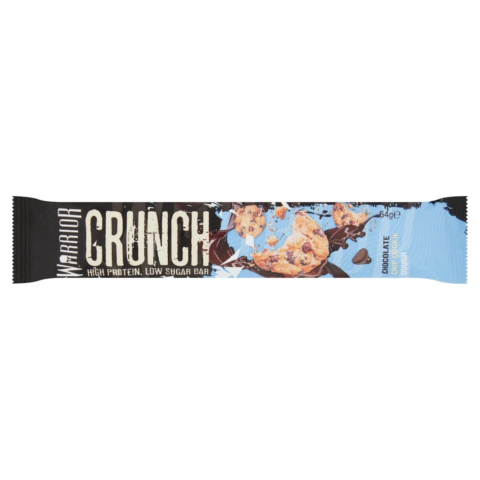 Warrior Crunch Protein Chocolate Chip Cookie Dough 64g