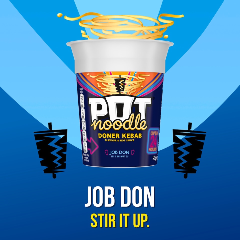 image 1 of Pot Noodle Doner Kebab Instant Noodles 90g