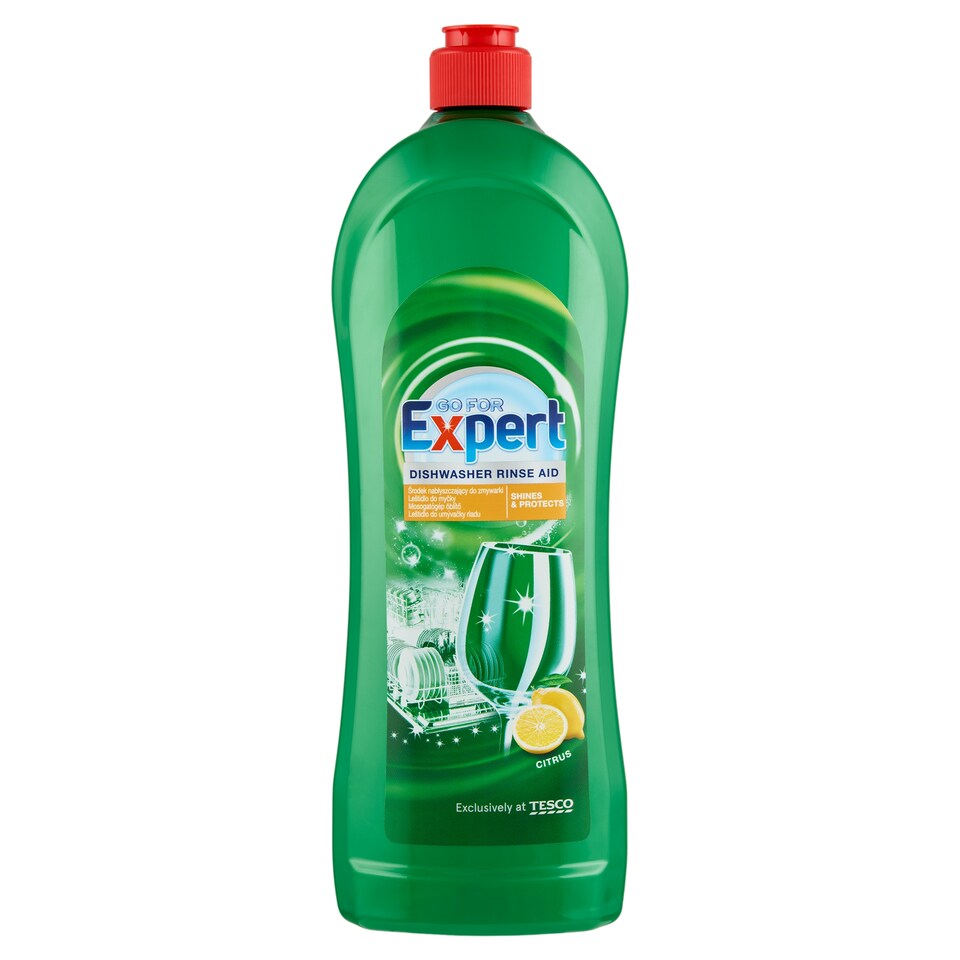 Go for Expert Citrus Dishwasher Rinse Aid 800 ml