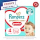 Pampers Premium Care Bugyipelenka, Méret: 4, 58 db Pelenka, 9kg-15kg  1. kép