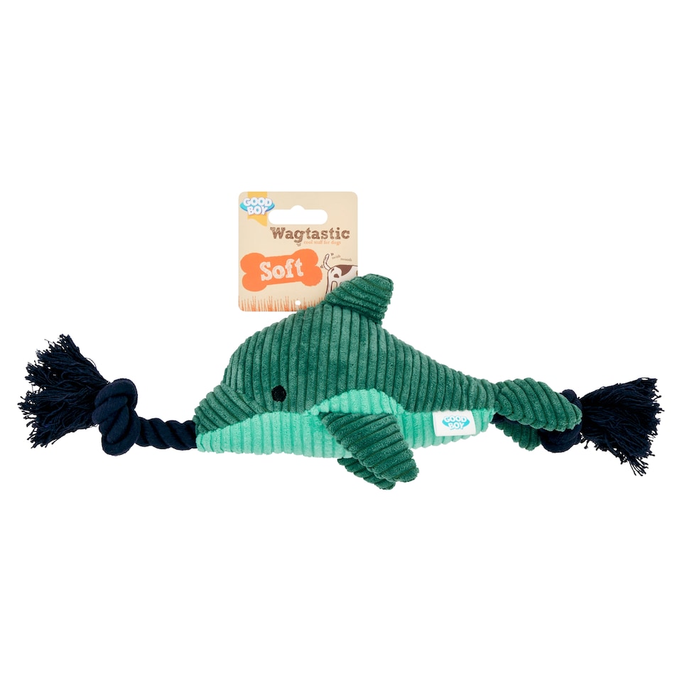 image 1 of Good Boy Wagtastic Hug Tug Soft Dog Toy