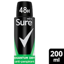 Sure Men Quantum Dry 48h Antiperspirant Deodorant 200ml