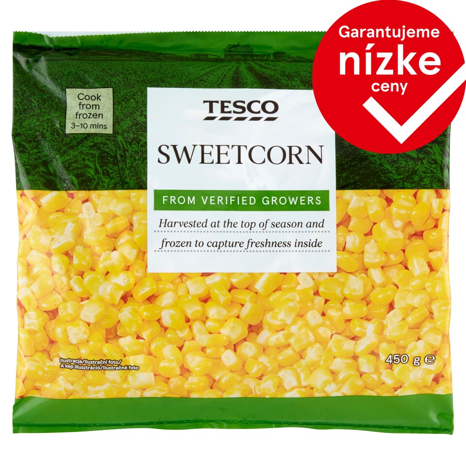 Tesco Sweetcorn 450 g