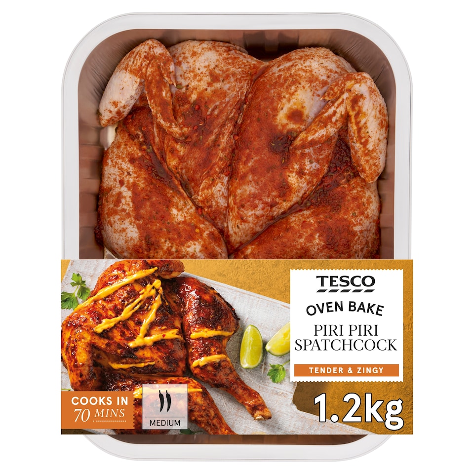 Tesco Peri Peri Spatchcock with Sauce 1.2kg