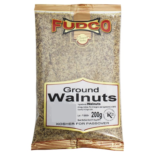 Fudco Ground Walnuts 200G Tesco Groceries