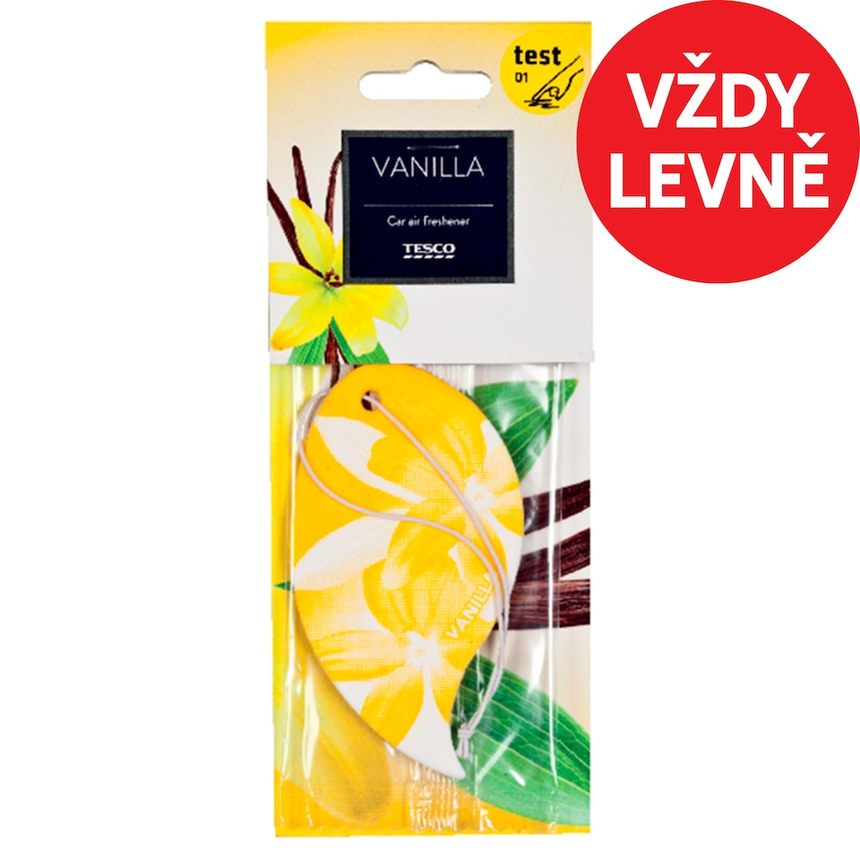 Tesco Závěsný osvěžovač vzduchu Vanilla