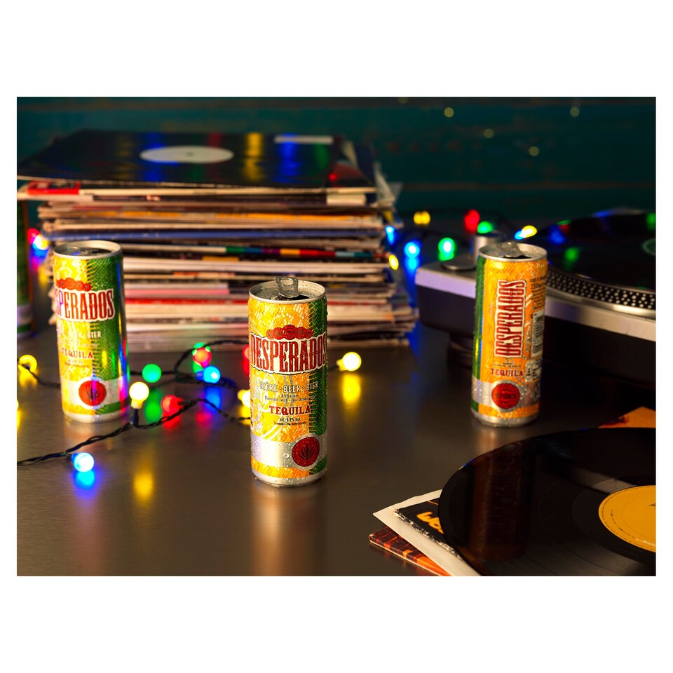 image 1 of Desperados Tequila Flavoured Lager 250Ml