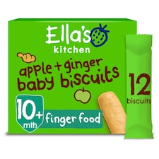 Ella's Kitchen Baby Biscuits Apple And Ginger 108G