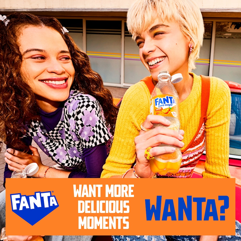 image 1 of Fanta Zero Sugar Orange 500ml