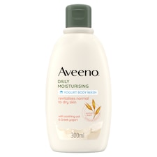 Aveeno Daily Moisturising Yogurt Body Wash Shower Gel 300ml