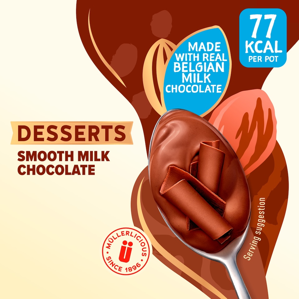 image 1 of Muller Light Choc Pot Chocolate Desserts 4x80g