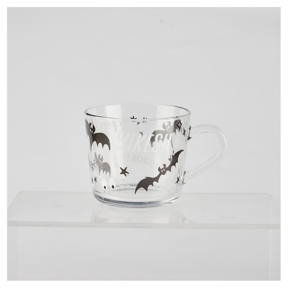 Tesco Halloween Glass Mug