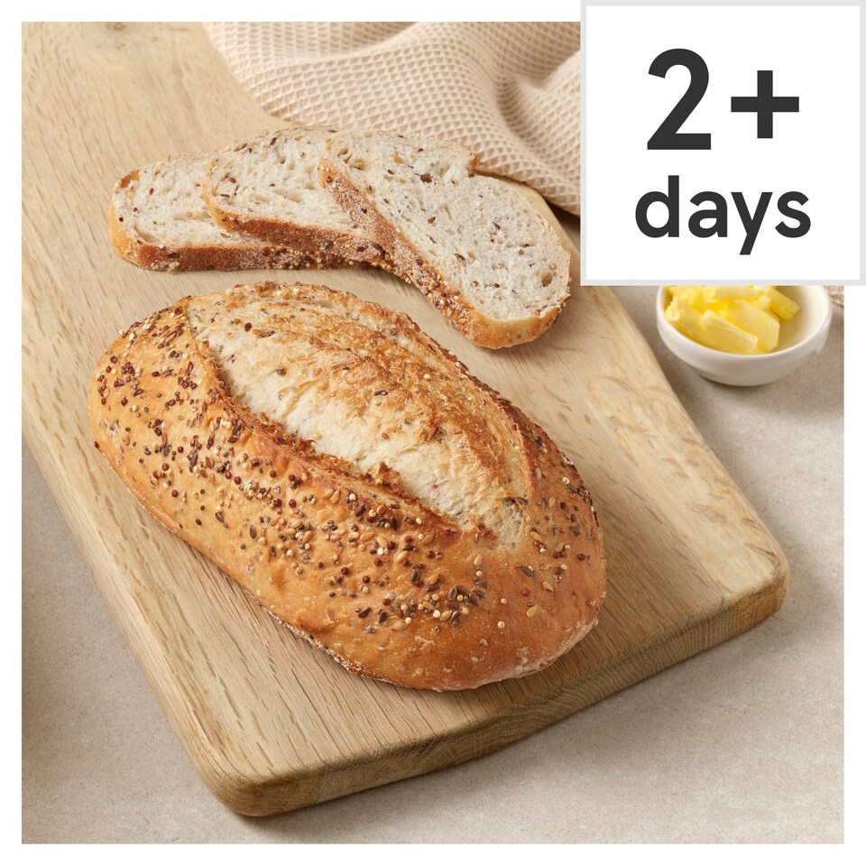 image 1 of Tesco Seeded Sourdough 400G