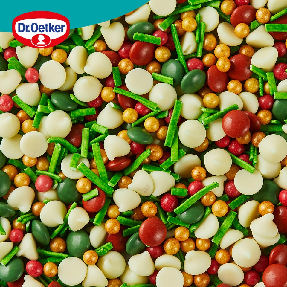 image 1 of Dr. Oetker Christmas Chocolate Chips Mix 90g