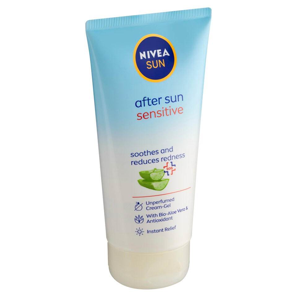 obrázok 1 z Nivea After Sun Sensitive Upokojujúci krémový gél po opaľovaní 175 ml