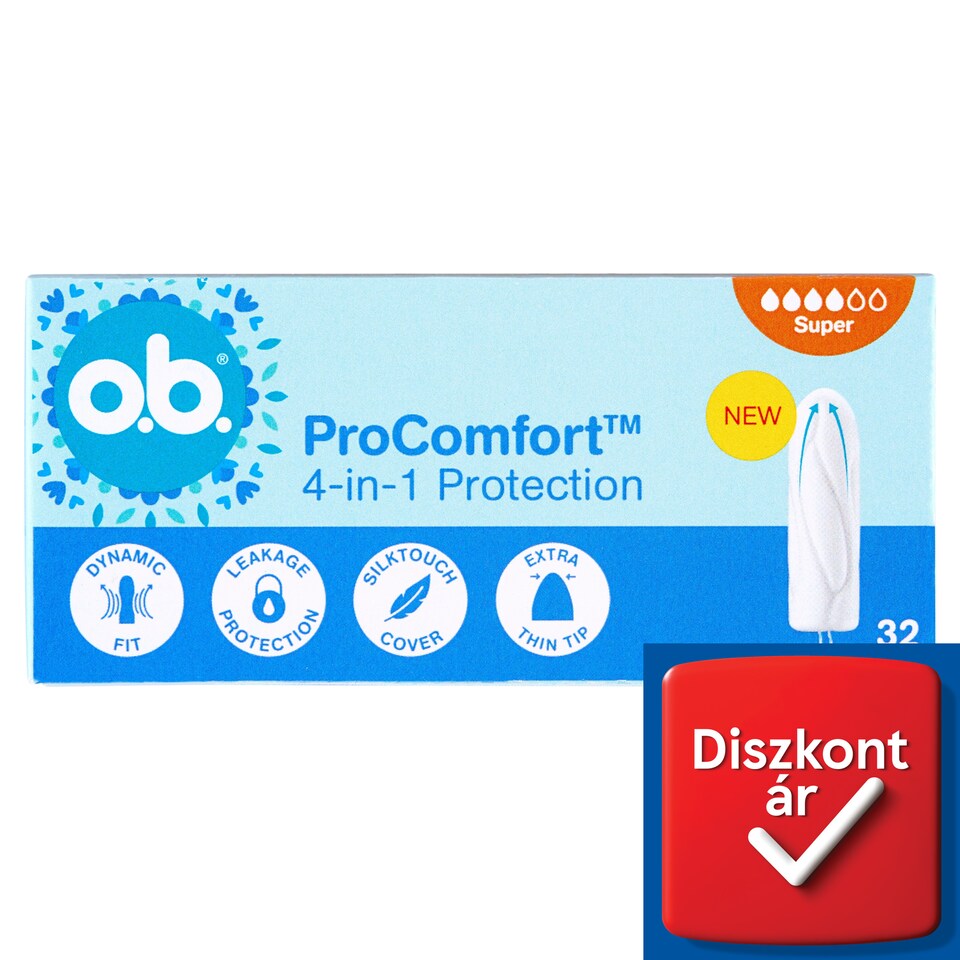 o.b. ProComfort Super Tampons 32 pcs