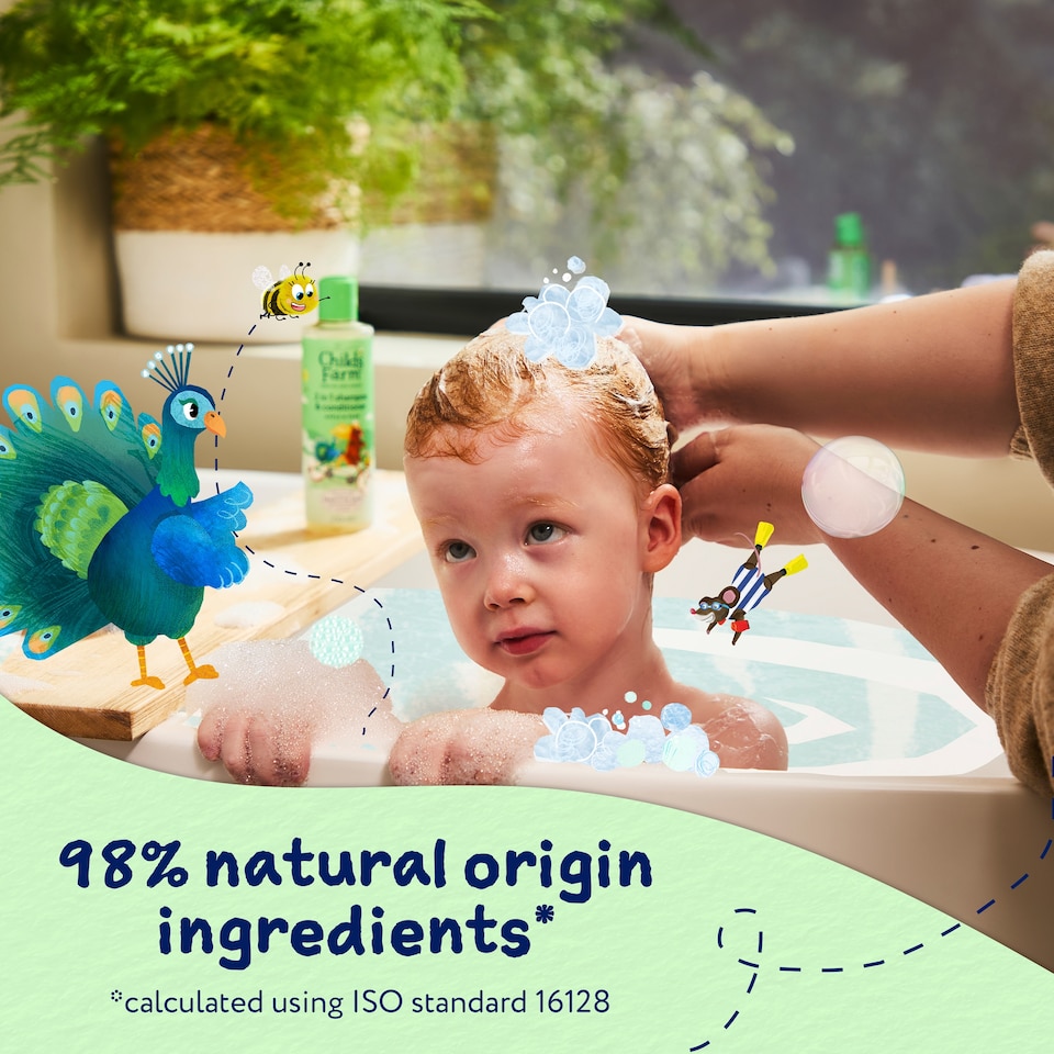 image 1 of Childs Farm 2 in1 Shampoo & Conditioner Apple & Pear 250ml