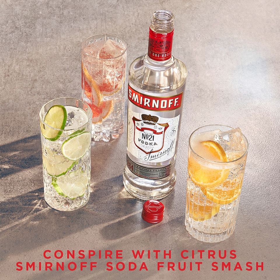 image 1 of Smirnoff No.21 Red Label Vodka 35cl