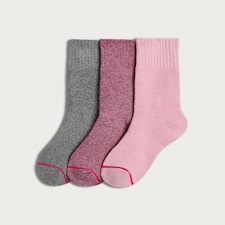 Weatherproof 3-Pack Thermal Socks in Multi