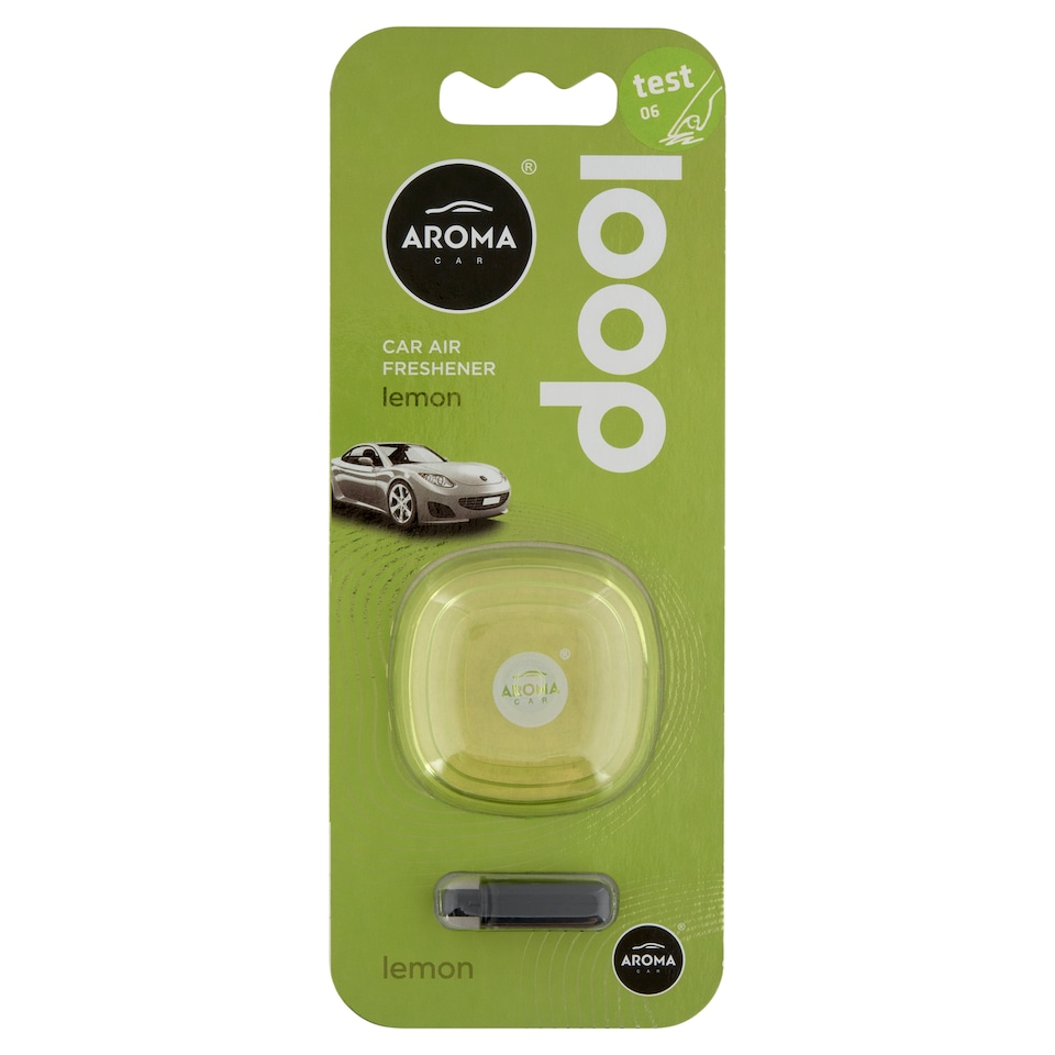 Aroma Car Loop Lemon autós légfrissítő 1 db