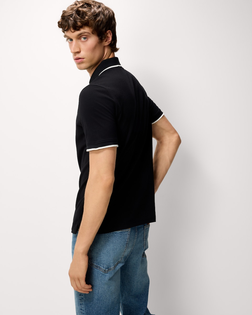 image 1 of Atlassian Williams Pure Cotton F1 Polo Shirt in Navy