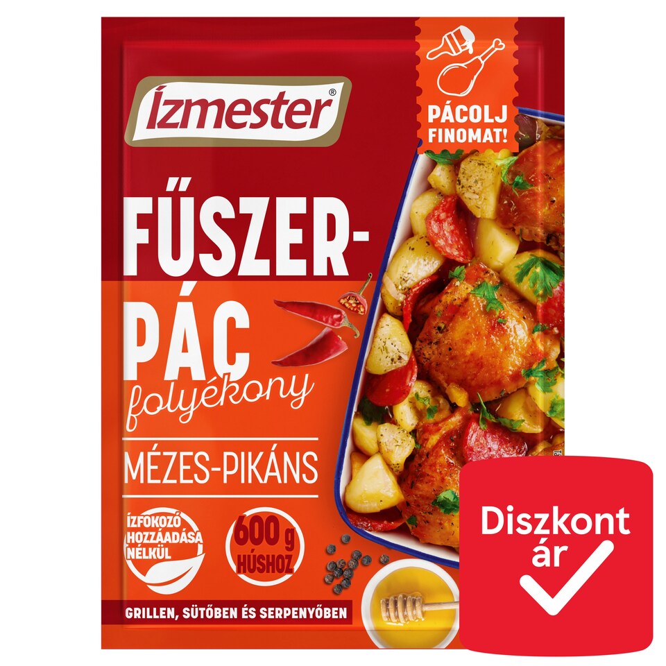 image 1 of Ízmester Honey-Spicy Liquid Spice Marinade 70 ml
