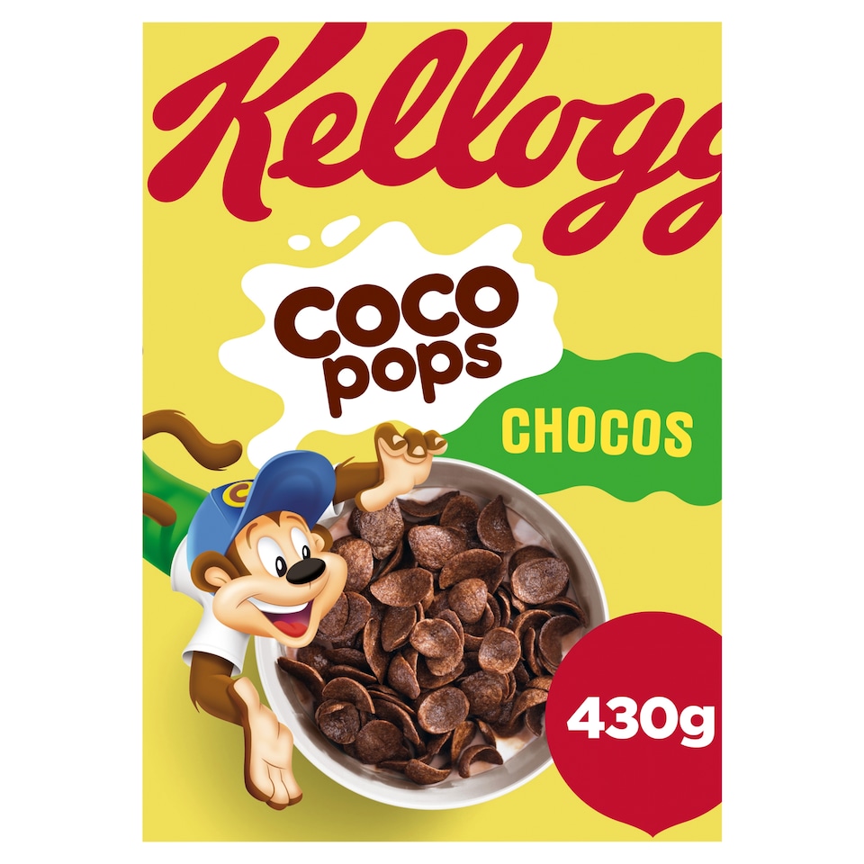 image 1 of Kellogg's Coco Pops Chocos Cereal 430G