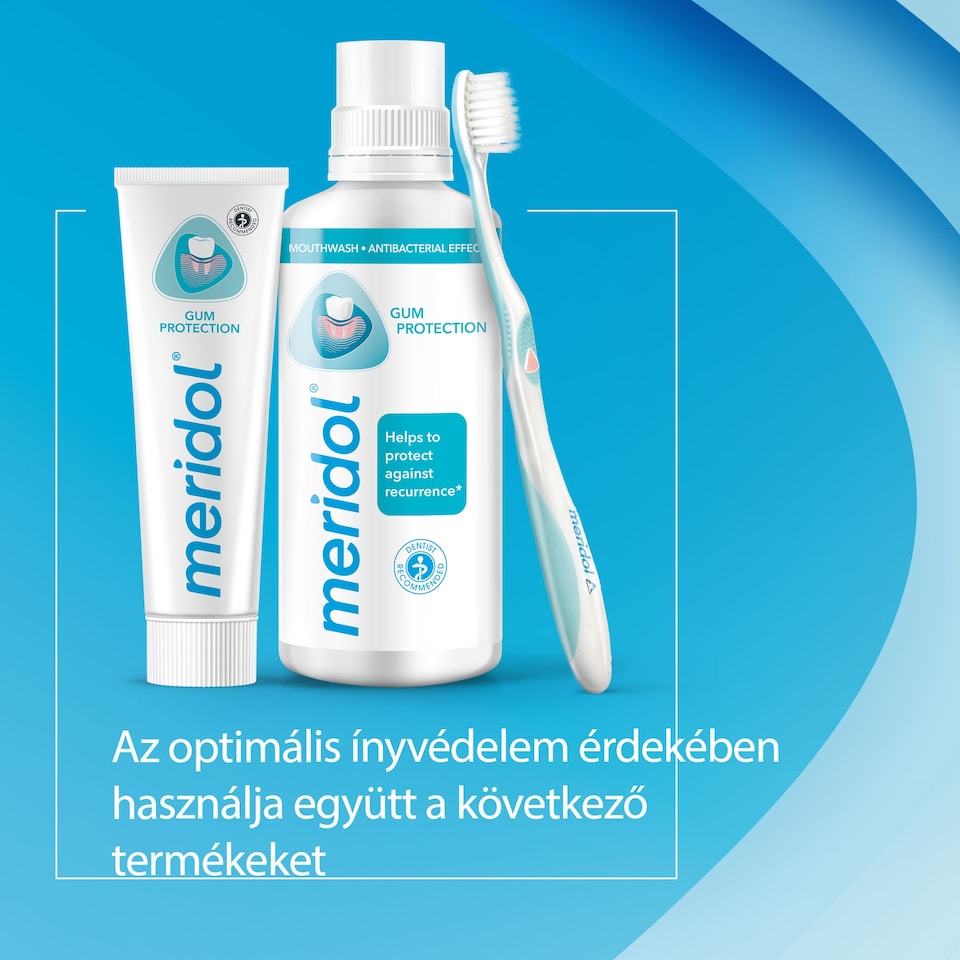 meridol Gum Protection fogkrém az íny védelmére és ínyvérzés ellen 75 ml  1. kép
