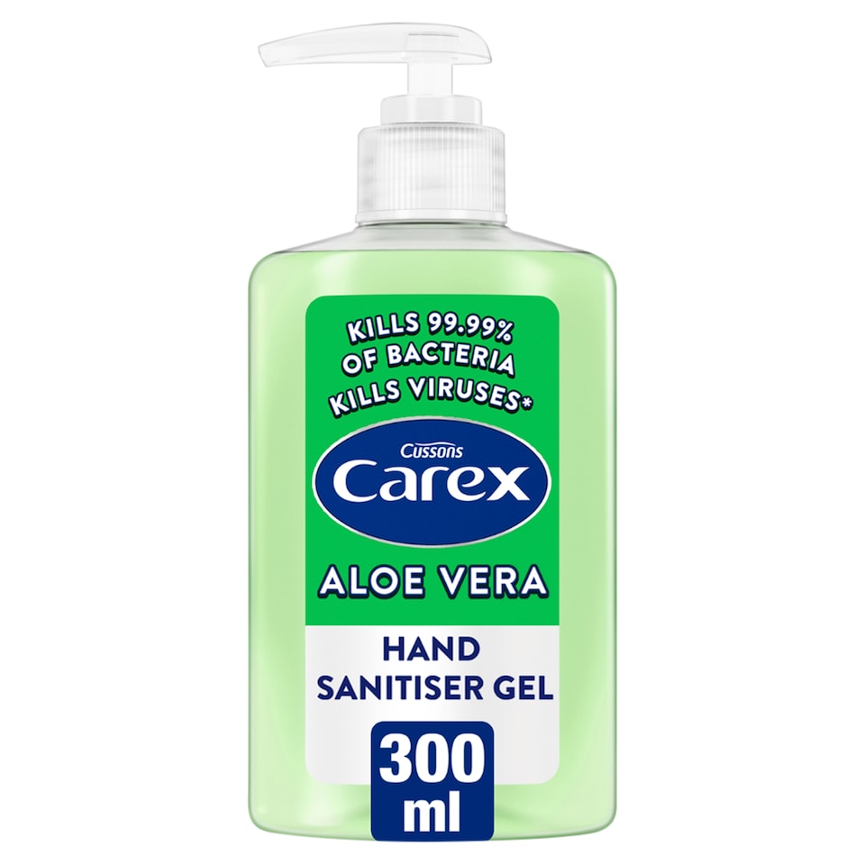 image 1 of Carex Aloe Vera Hand Gel 300Ml
