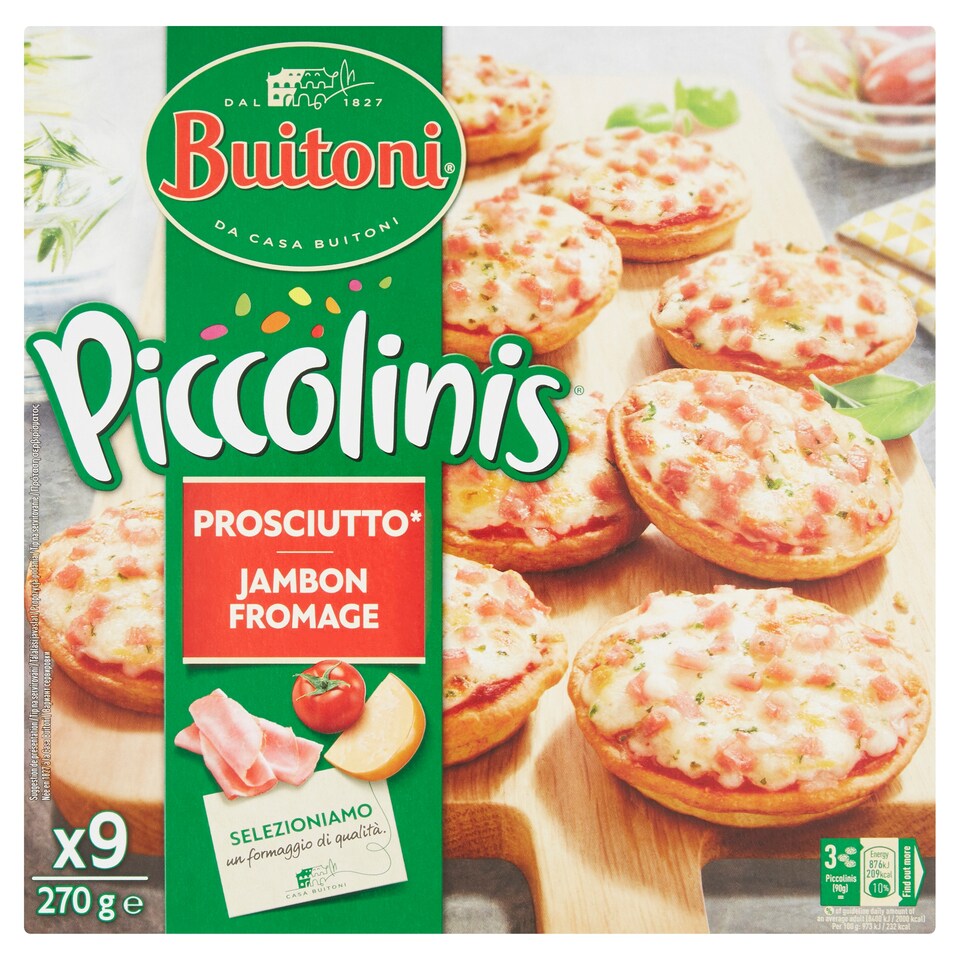 Buitoni Piccolinis Prosciutto 9 x 30g